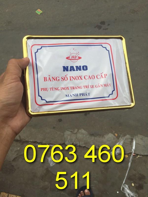 Bọc biển số vàng