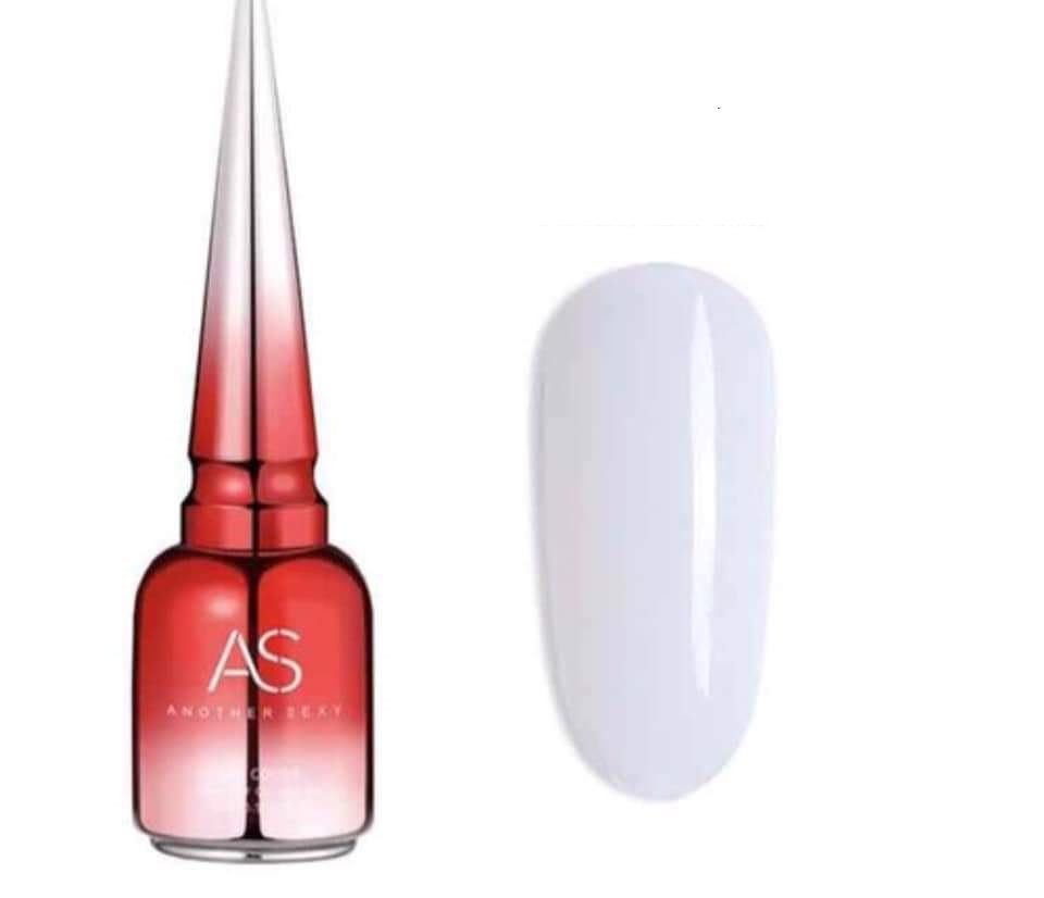 Sơn gel as trắng 15ml - chai đỏ