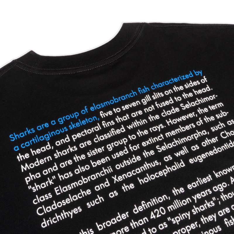 LEVENTS® Áo thun SHARK TEE/ BLACK