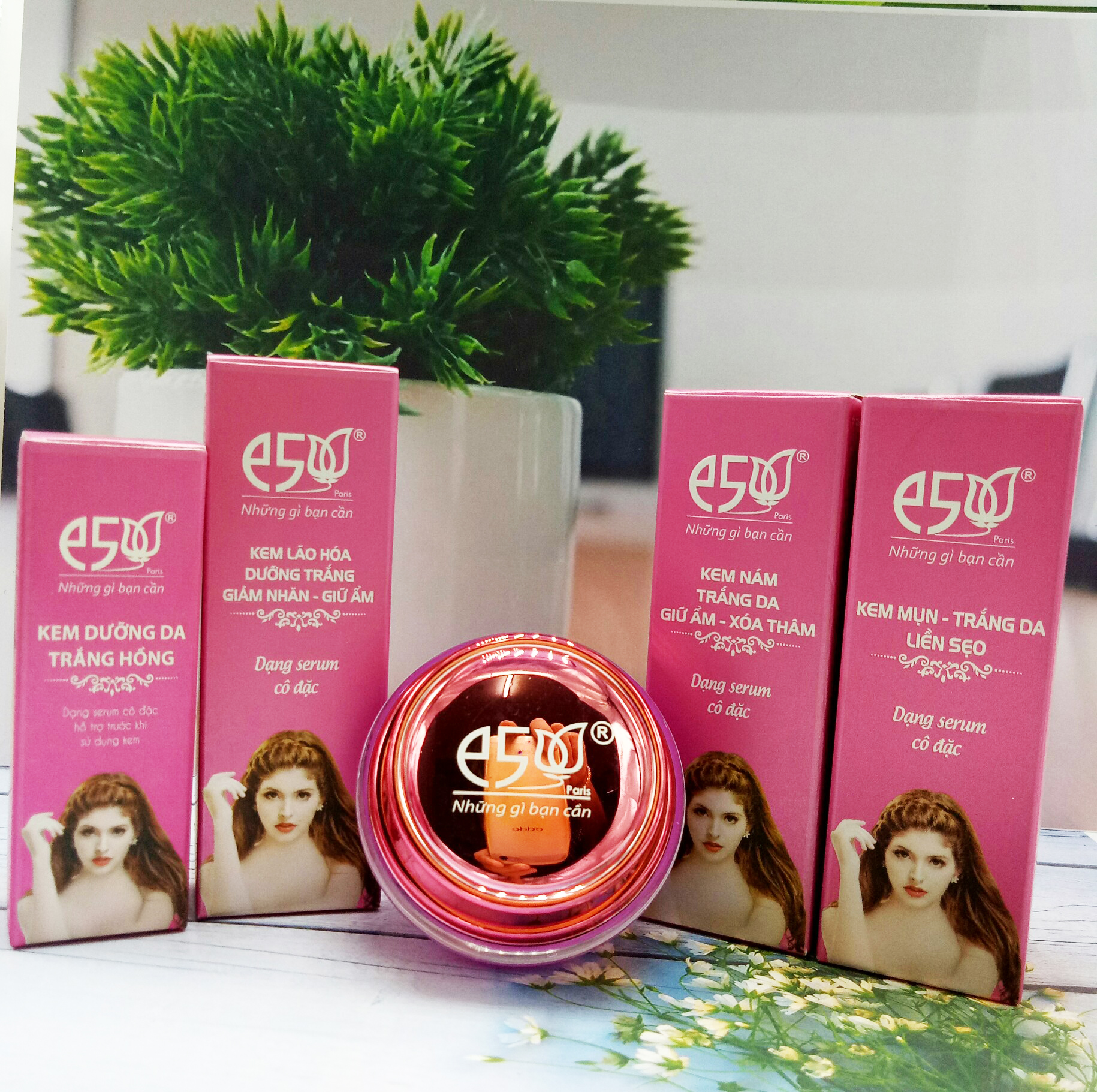 Serum Nám Trắng Da Giữ Ẩm Xóa Thâm E5