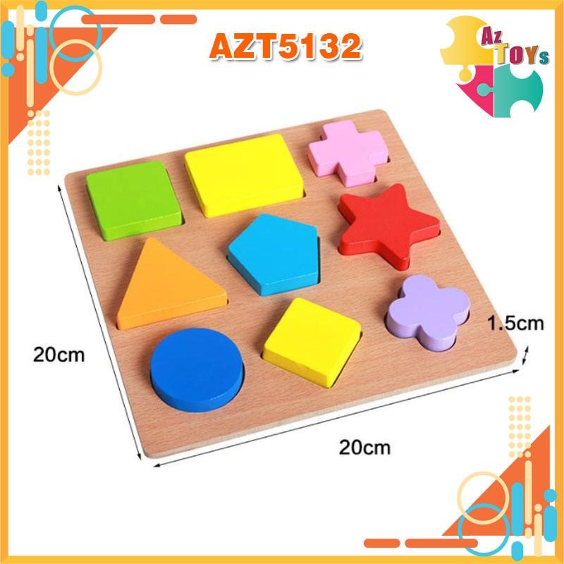 [HCM]Bộ Chia Phân Số Nhỏ Bằng Gỗ - AZT5132
