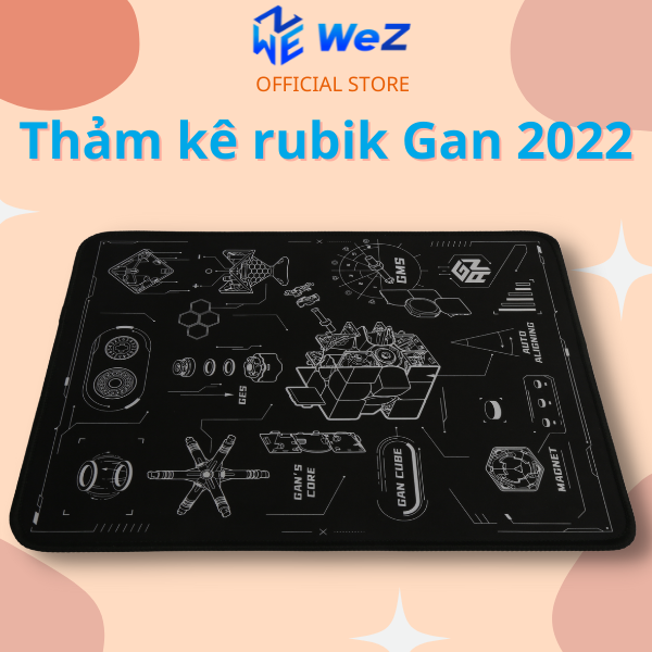 Accessories Rubik's Cube carpet Rubik's Cube gan mat 2022-rugs mouse Rubik's Cube gan mat 2022-Wez toys