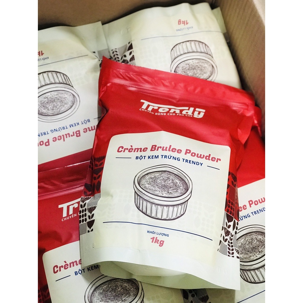 Bột kem trứng Trendy gói 1kg