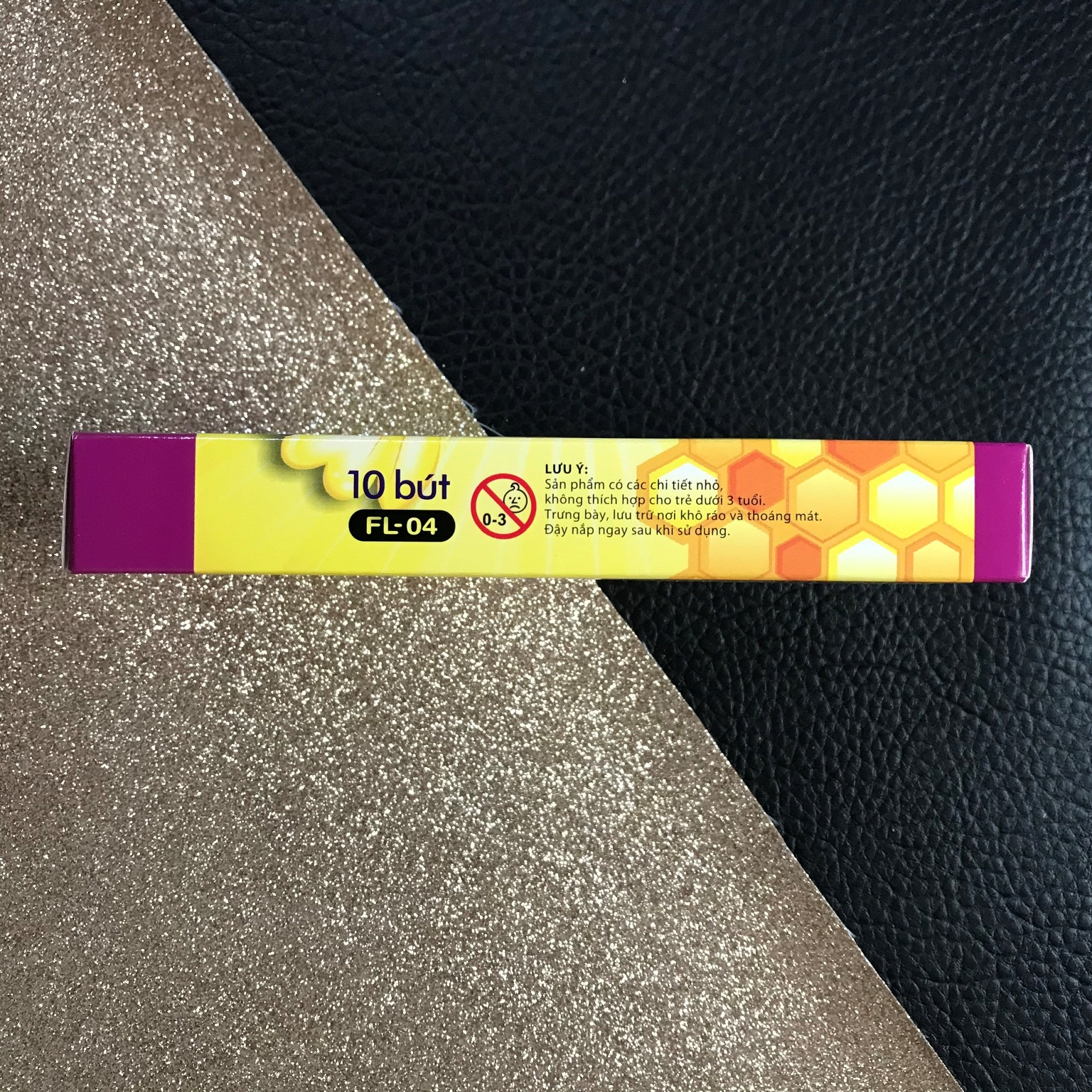 [HCM]Hộp Bút dạ Kim FL-04/BEE [10 bút] - Bút Lông Kim