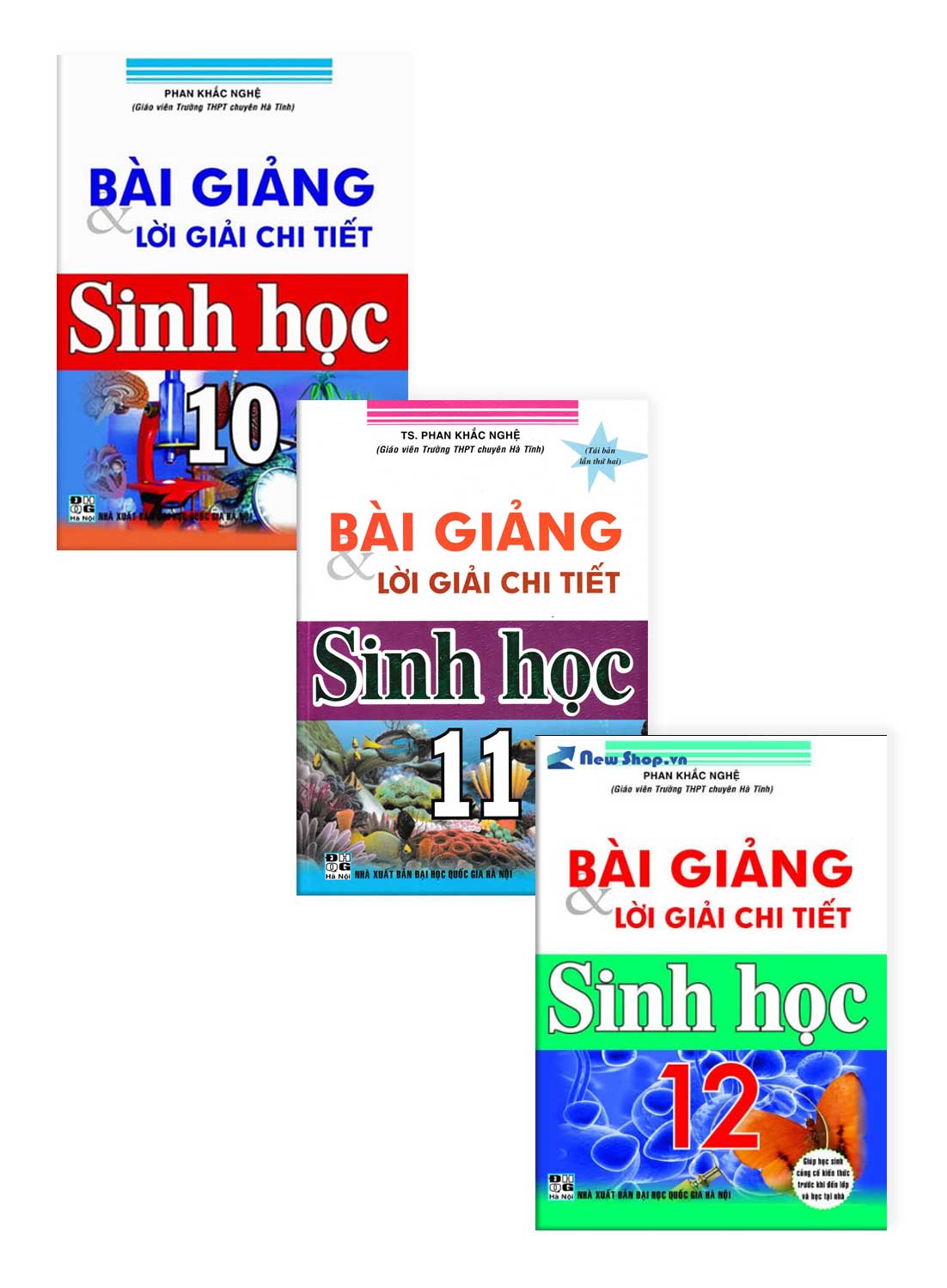 Combo bài giảng và lời giải chi tiết sinh học lớp 10 11 12