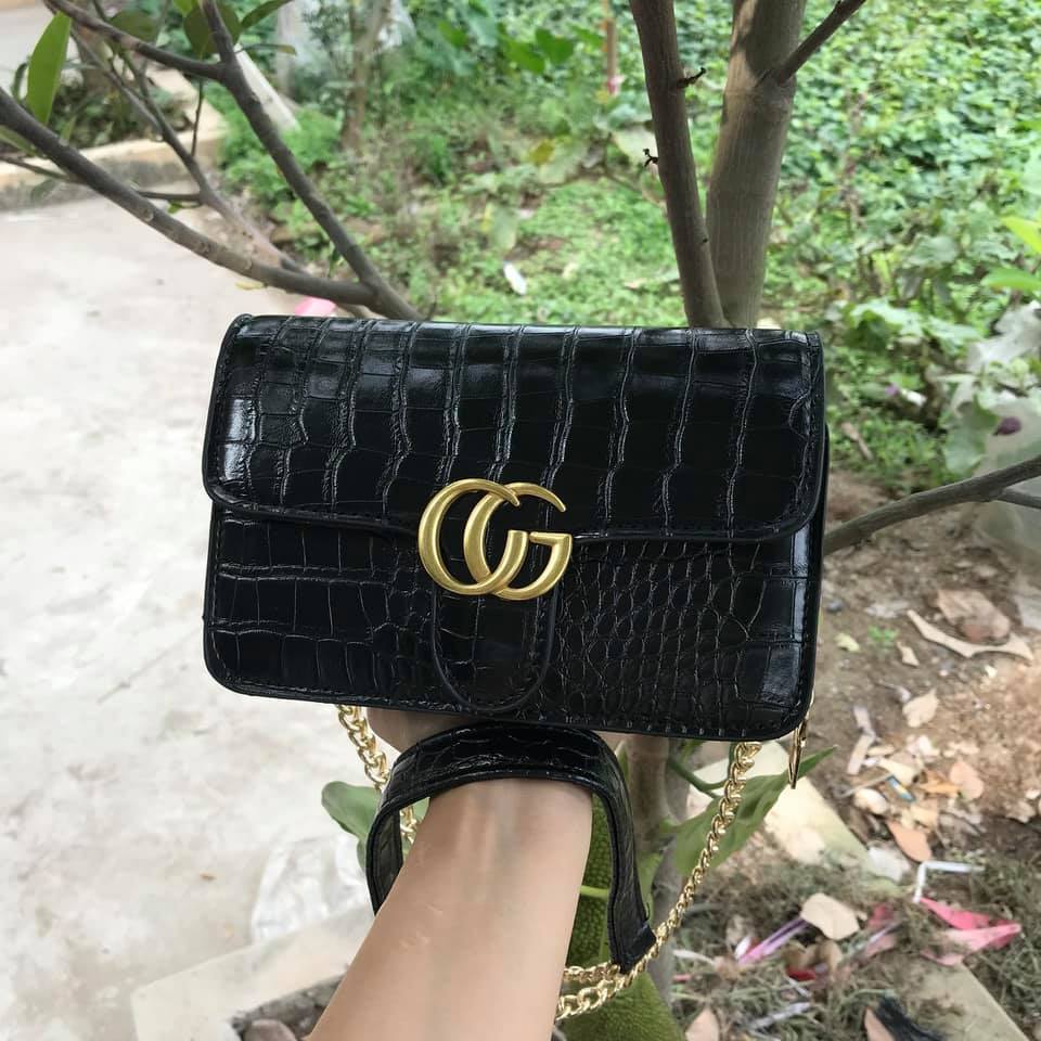 Túi Thời Trang Nữ Da Rắn 2 Ngăn 3M111