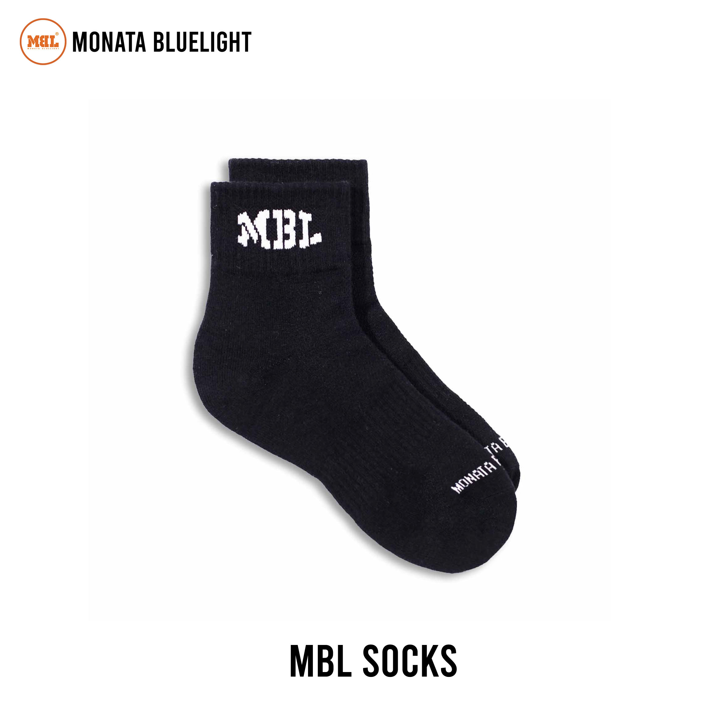 MONATA BLUELIGHT - Tất chân Socks (Short Crew)