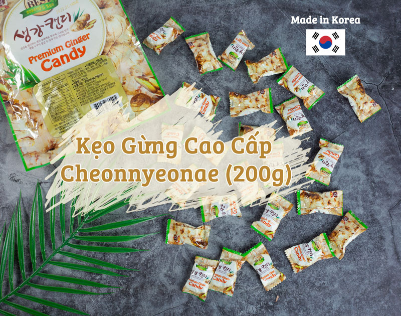 KẸO GỪNG HÀN QUỐC 200G
