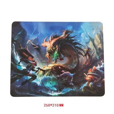 Miếng lót chuột LyLoo 2ly 22×18cm khâu viền