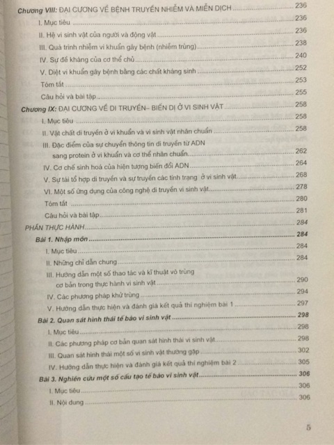 Giáo trình Vi Sinh Học