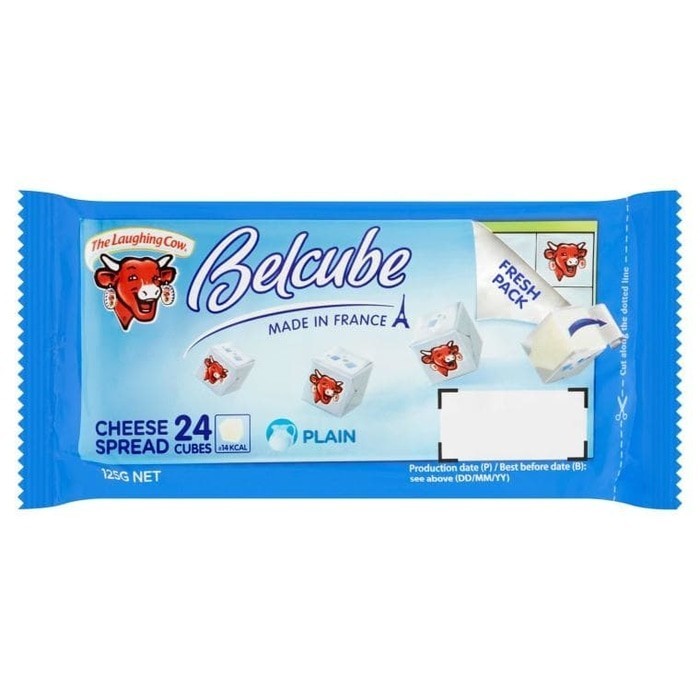 [Siêu thị WinMart] - BELCUBE Phô mai vuông vị sữa gói 125g