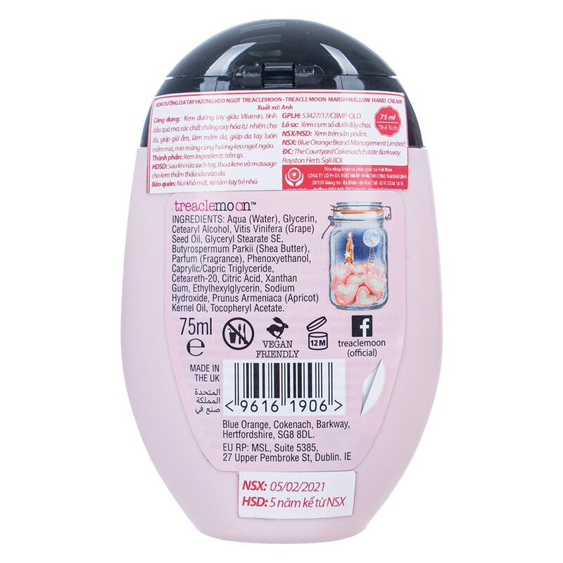 Kem dưỡng da tay Treaclemoon 75ml