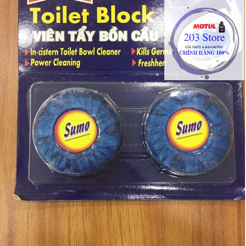 [HCM]1 vỉ 2 viên tẩy bồn cầu Sumo