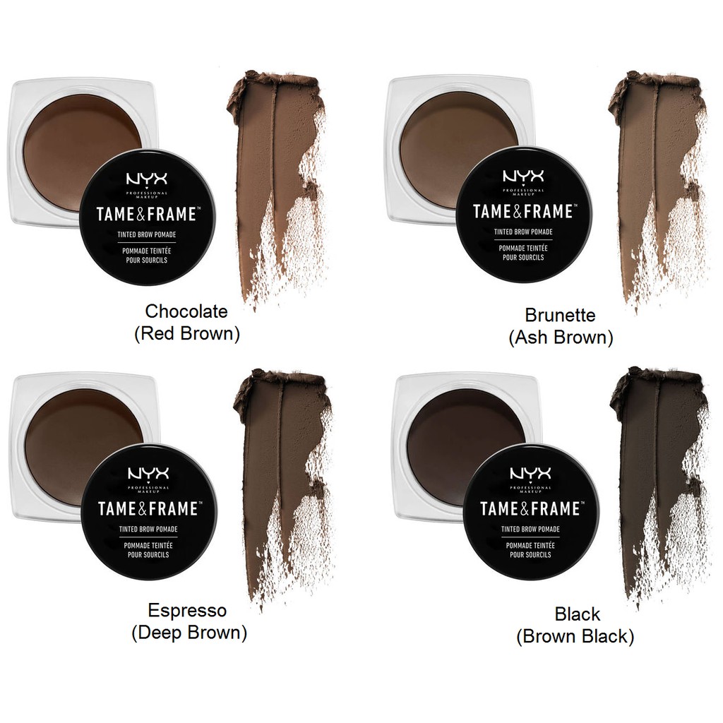 Gel Mày NYX Tame & Frame Tinted Brow Pomade. Vẽ Chân Mày. Chì Mày. Kẻ Mày