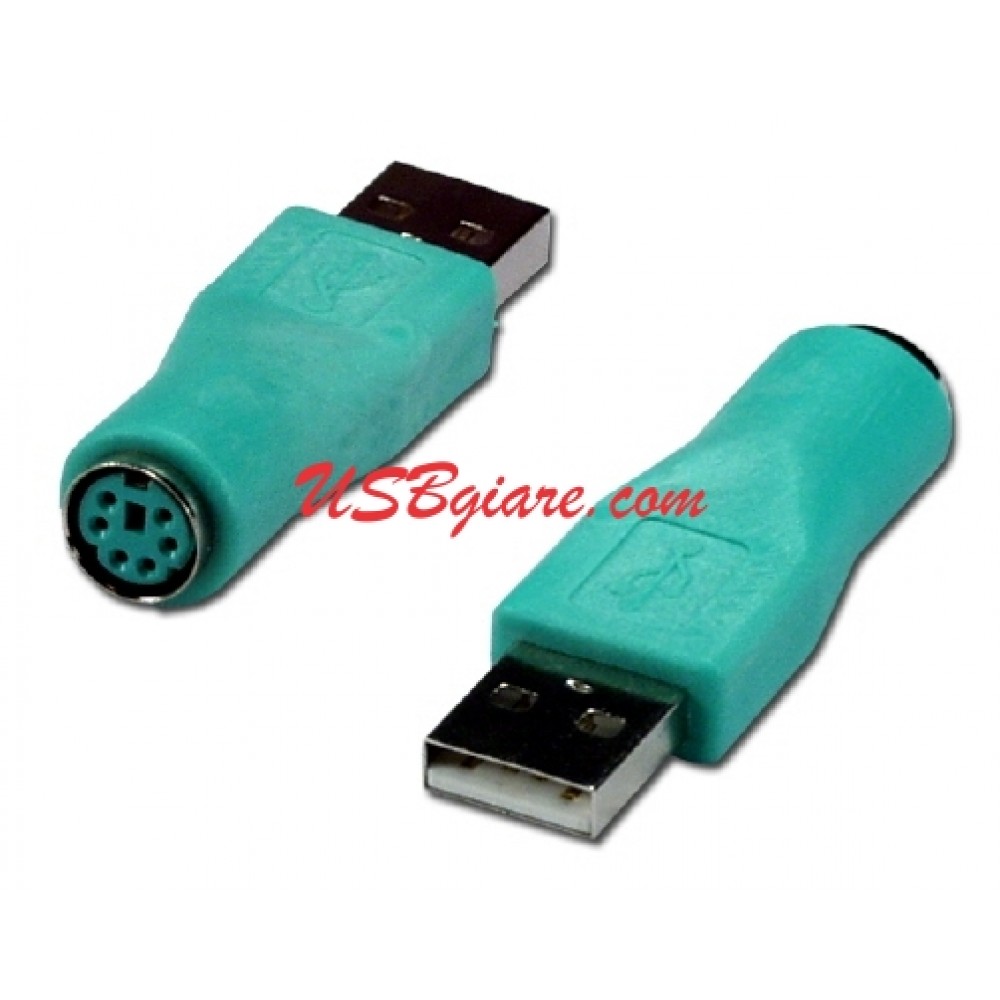 Rắc chuyển usb sang 1 cổng ps2 - usb to ps2 jack
