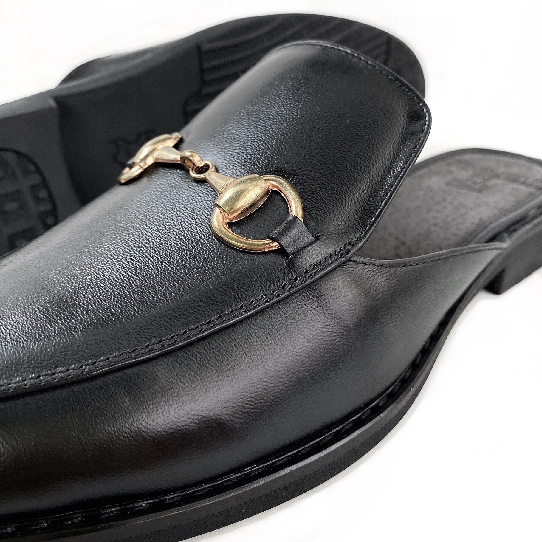 Giày Sục Da Pu Pu Cao Cấp Unisex TEFOSS HT751 Đen Size 35-45 Cá Tính