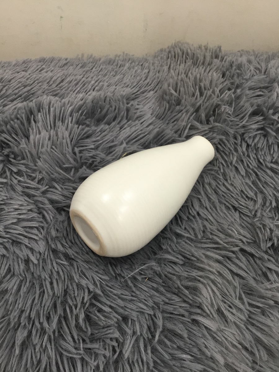 BÌNH TRẮNG BẦU 13.5 CM - GỐM SỨ VIỆT