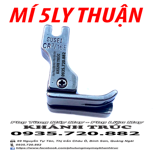 Chân vịt mí 5ly máy may công nghiệp 1kim