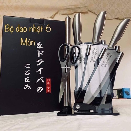 Bộ dao nhật inox 6 món cao cấp