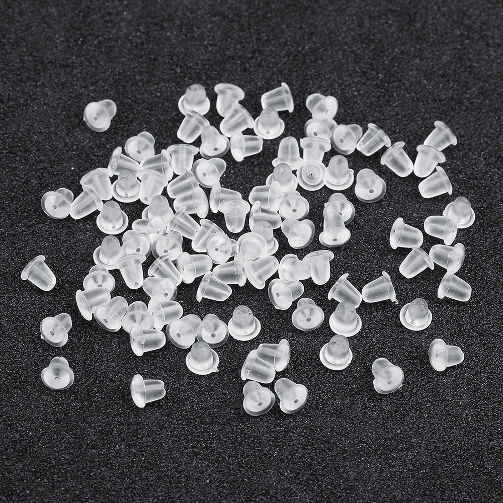 Chốt khuyên tai silicon TLEE B0147 - 10 cái