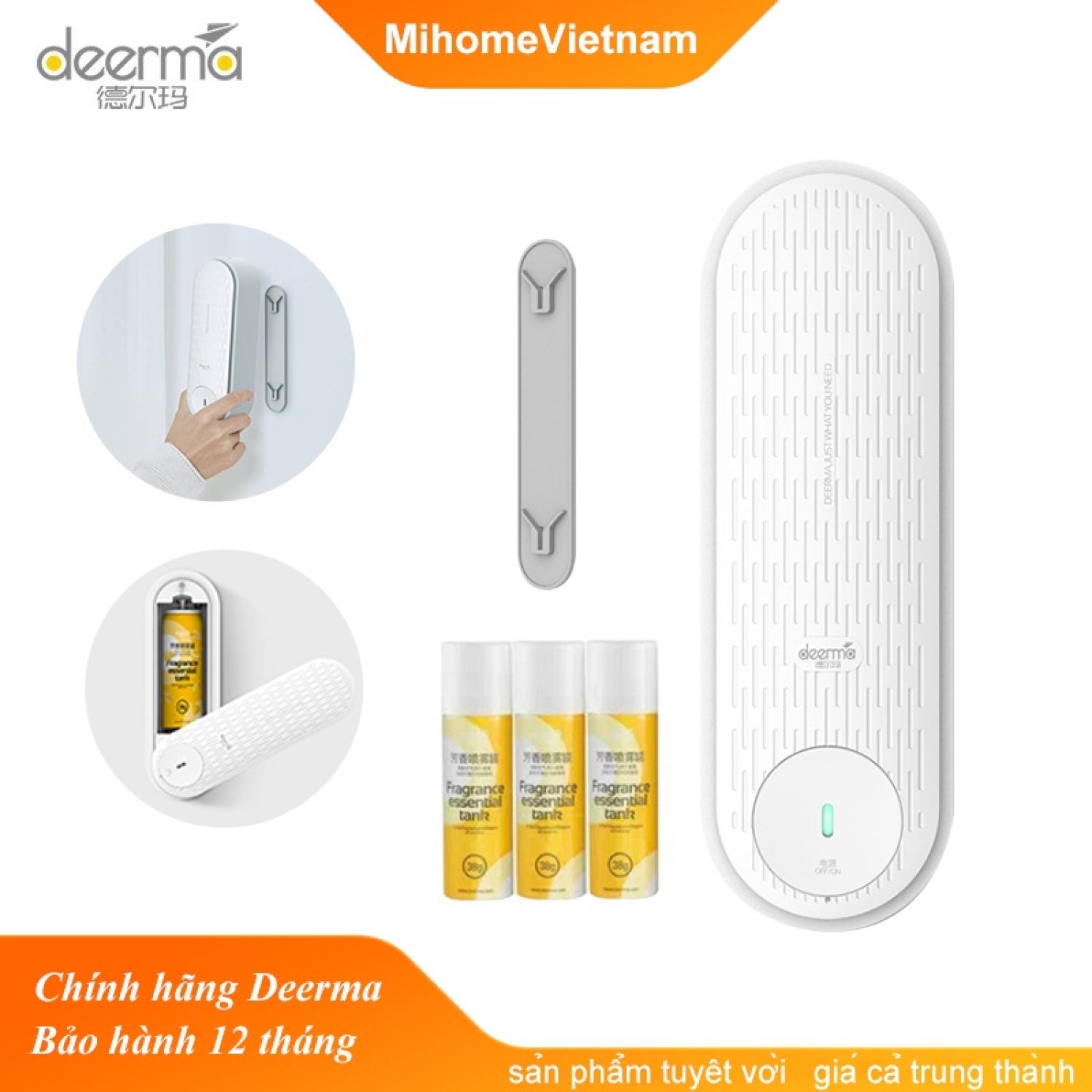 Máy phun tinh dầu tạo mùi thơm Deerma - PX831