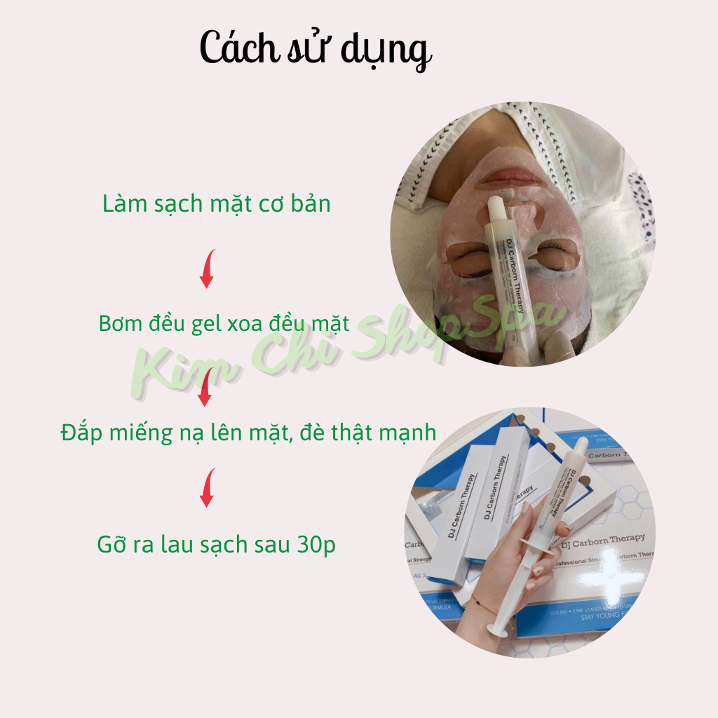 Mặt nạ thải độc CO2 DJ CARBON THERAPY