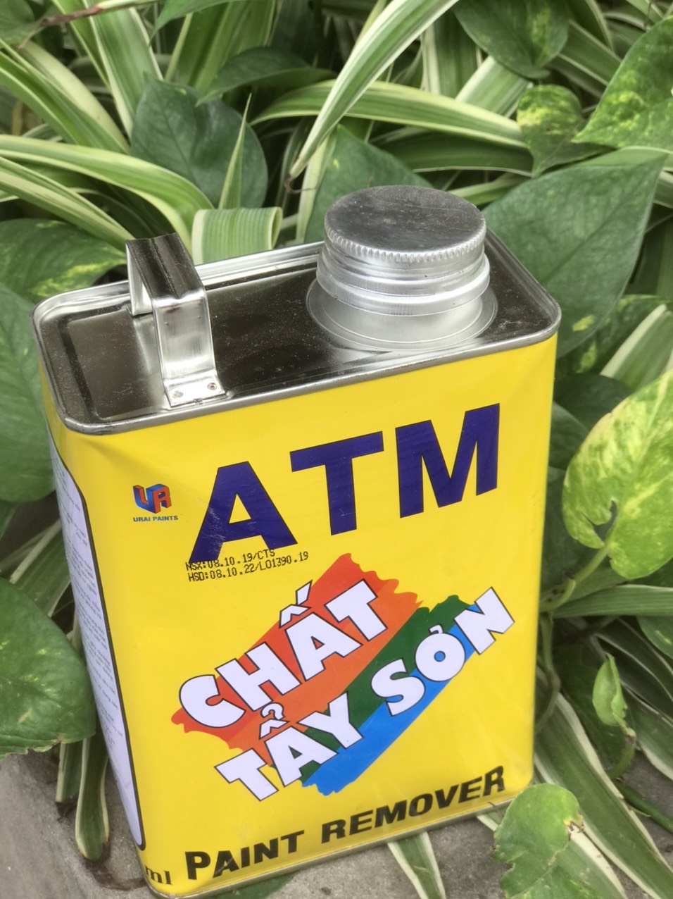Chất tẩy sơn ATM trên sắt gỗ nhựa