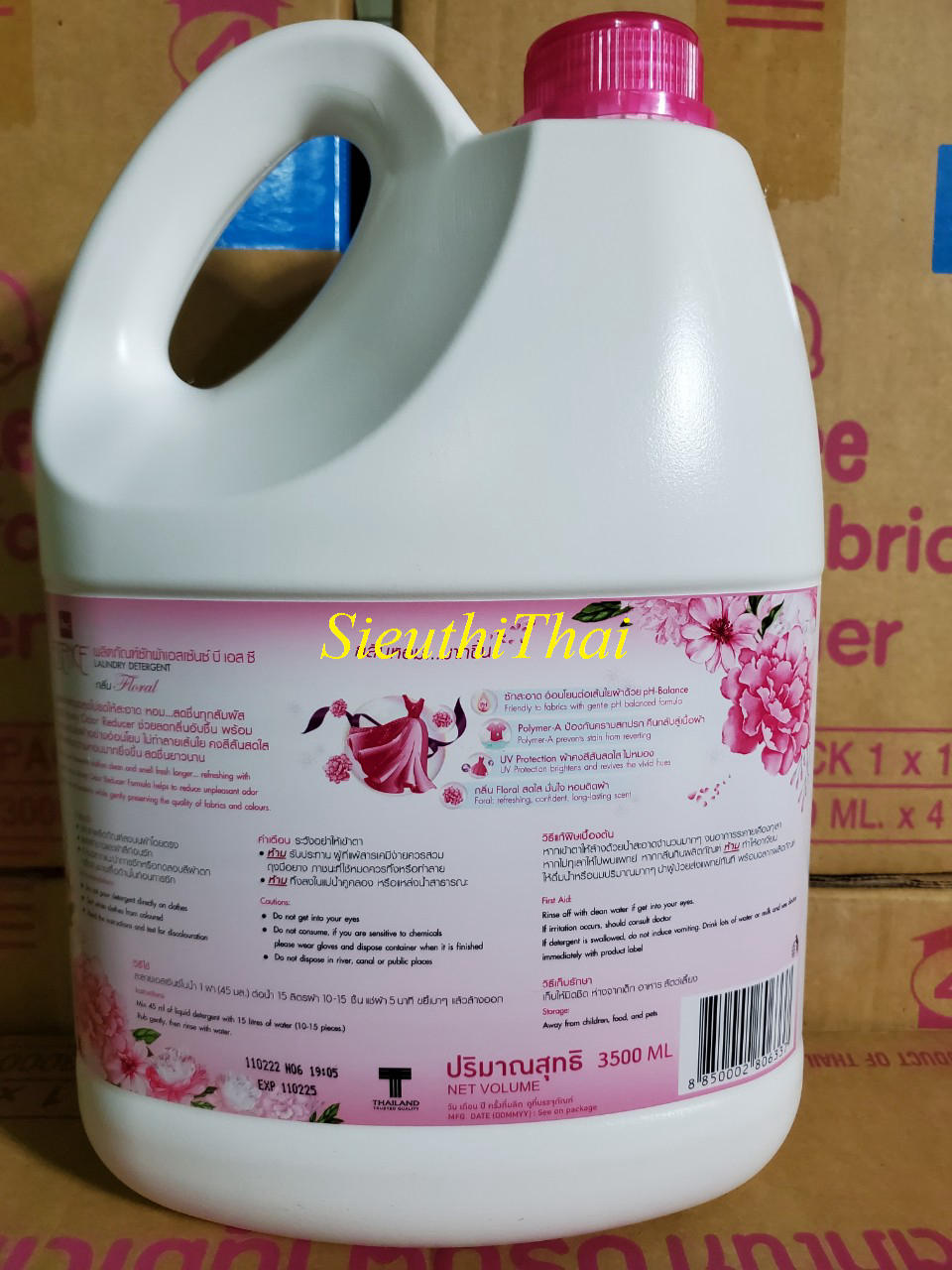 (Hàng Xịn) Nước giặt đậm đặc Essence màu HỒNG 3000 ml