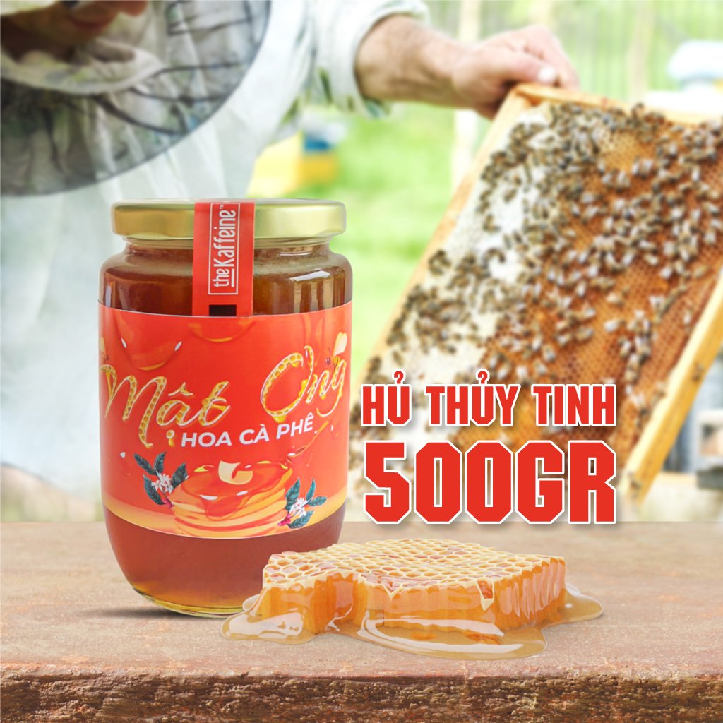 Mật Ong Hoa Cà Phê 500g- The Kaffeine