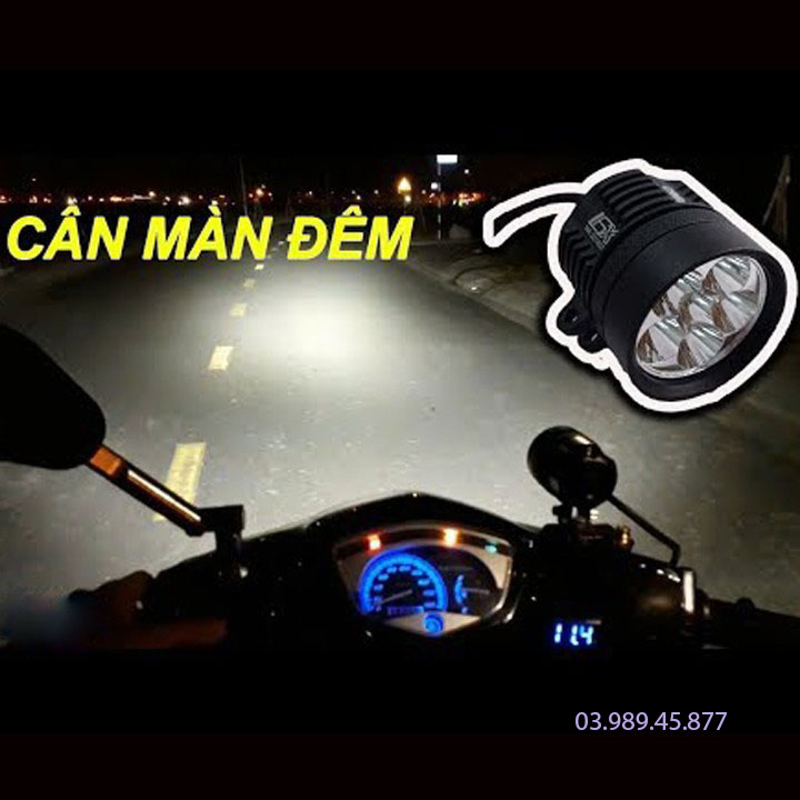 Đèn trợ sáng L6X-Đèn trợ sáng xe máy-Đèn L6X CREE