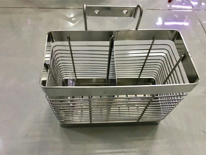 ỐNG ĐŨA INOX ĐẶC 304 2 NGĂN