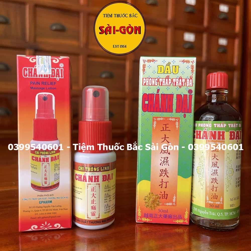 Dầu Phong Thấp Trật Đả Chánh Đại (chính hãng, date mới)