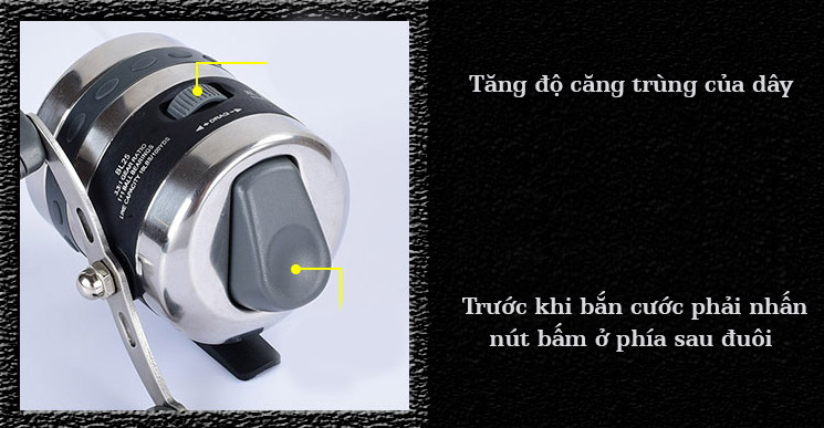 Máy Cuốn Cước Săn Cá inox 304