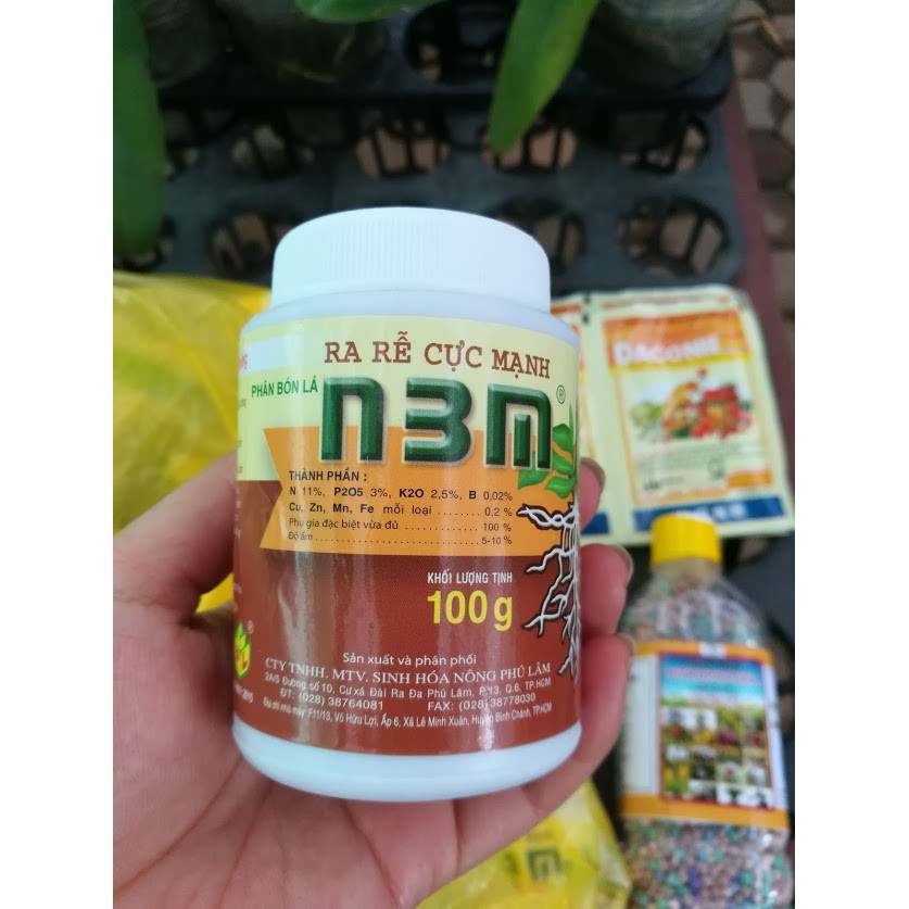 Phân bón lá ra rễ cực mạnh n3m