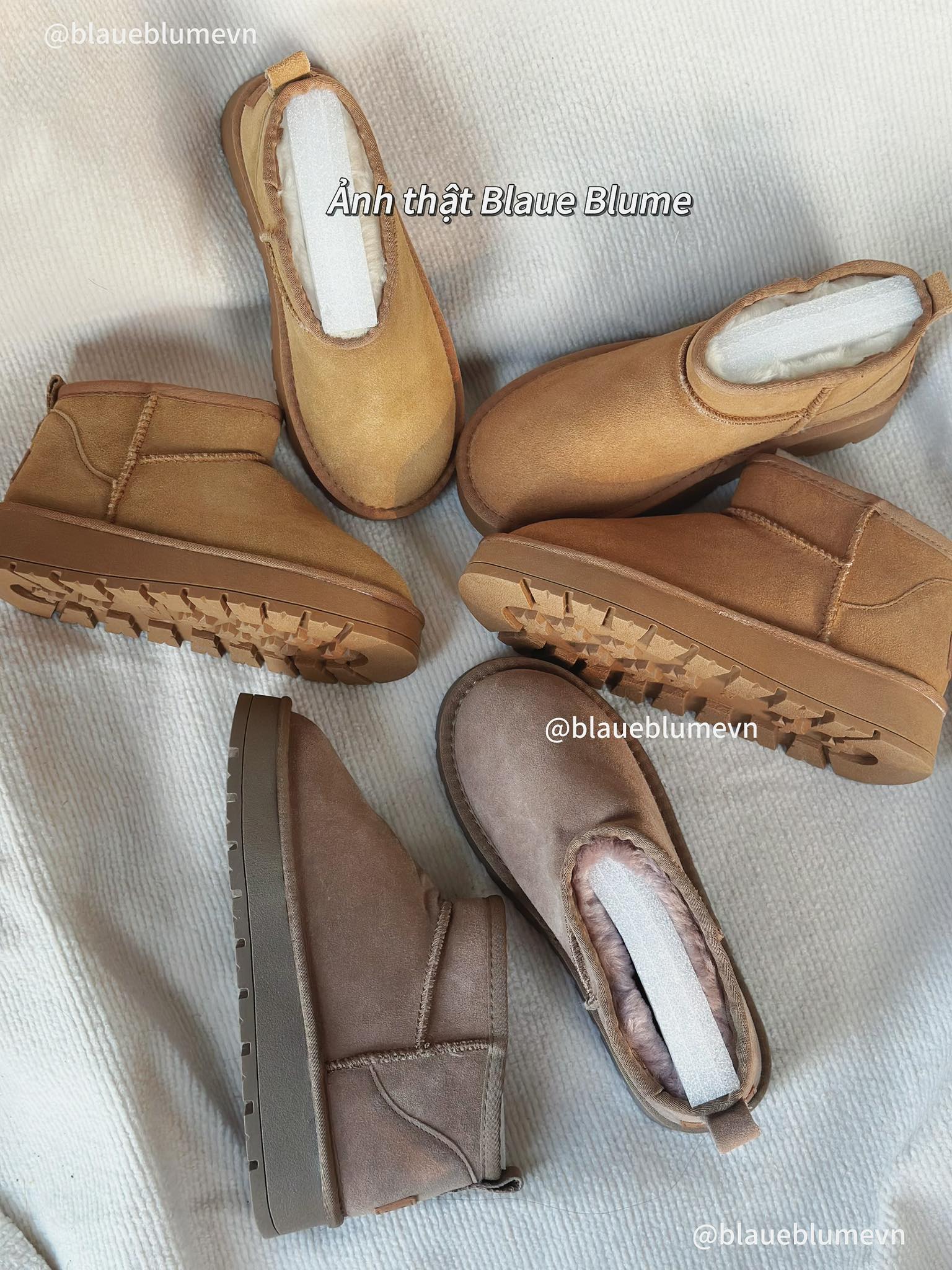 𝐁𝐥𝐚𝐮𝐞𝐁𝐥𝐮𝐦𝐞🦋 (Sẵn - Tăng 1 size) Boot Soar Korea