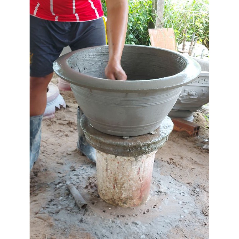 khuôn chậu lọt lòng 50cm mẫu mới