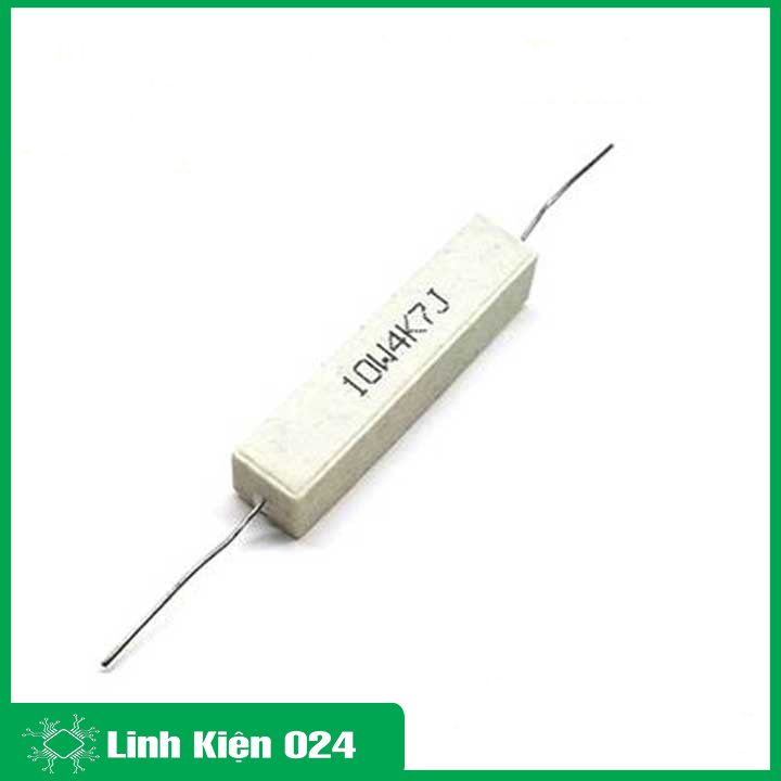 Bộ 10 trở công suất 10W 5% nhiều giá trị