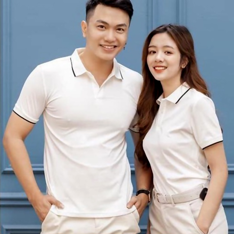 Áo Thun Có Cổ Cá Sấu Mè Thể Thao Nhẹ Mát