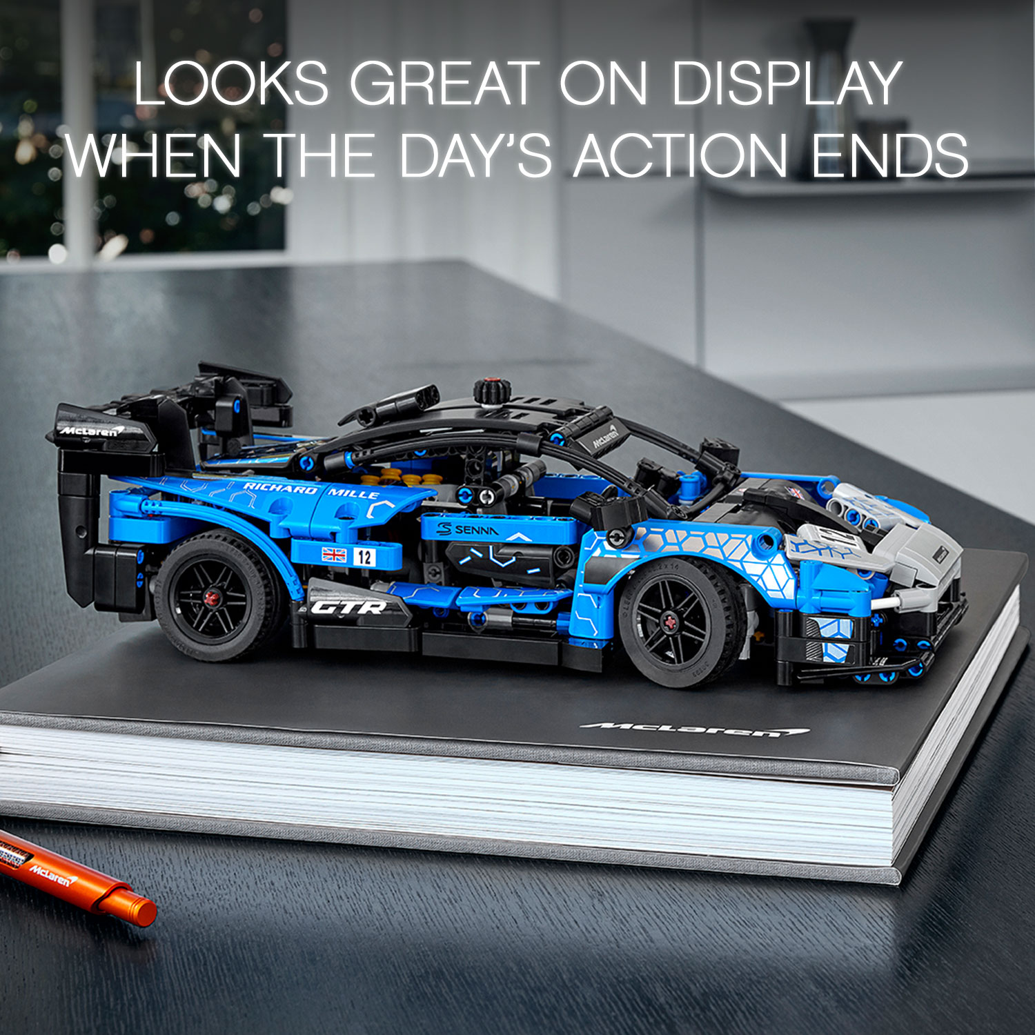 LEGO TECHNIC 42123 Đồ Chơi Lắp Ráp Siêu Xe Mclaren Sen GTR ( 830 Chi tiết)