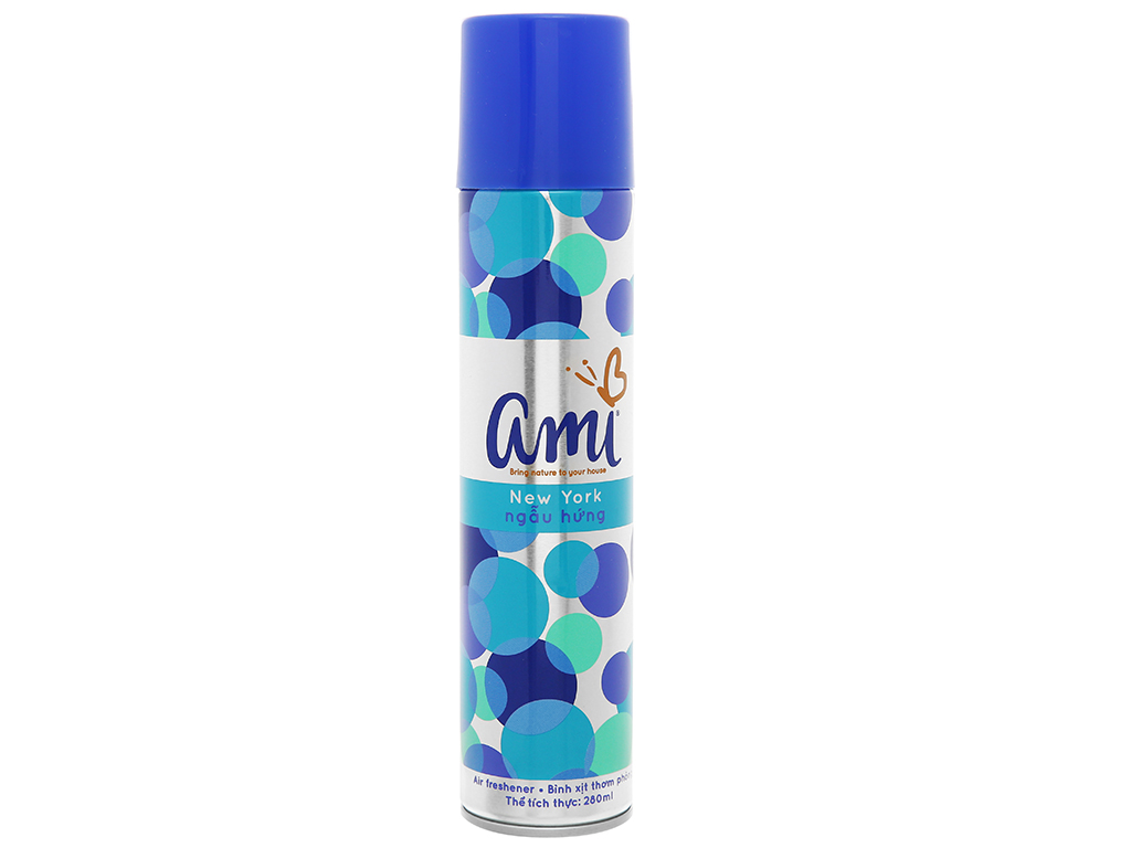 Xịt Phòng Khử Mùi Ami Chai 280ml