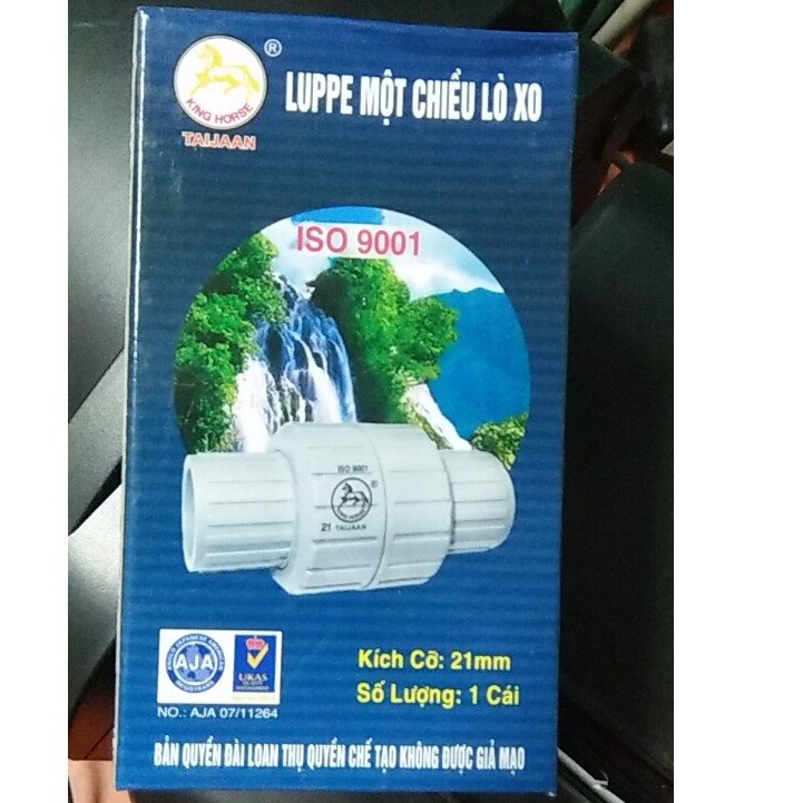 VAN 1 CHIỀU (CÓ LÒ XO) NỐI 1 CHIỀU TAIJAAN LUPPE
