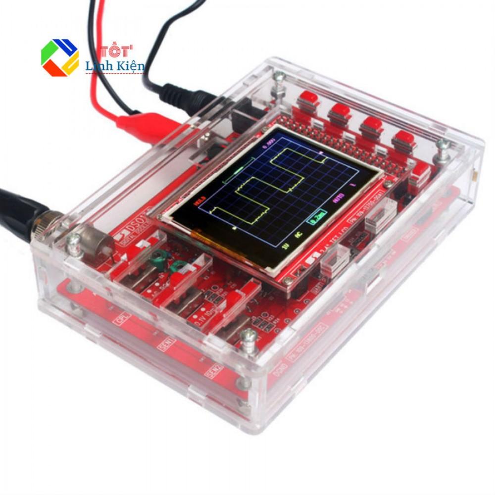 Máy Hiện Sóng Mini Digital Oscilloscope DSO138 Màn TFT 2.4"