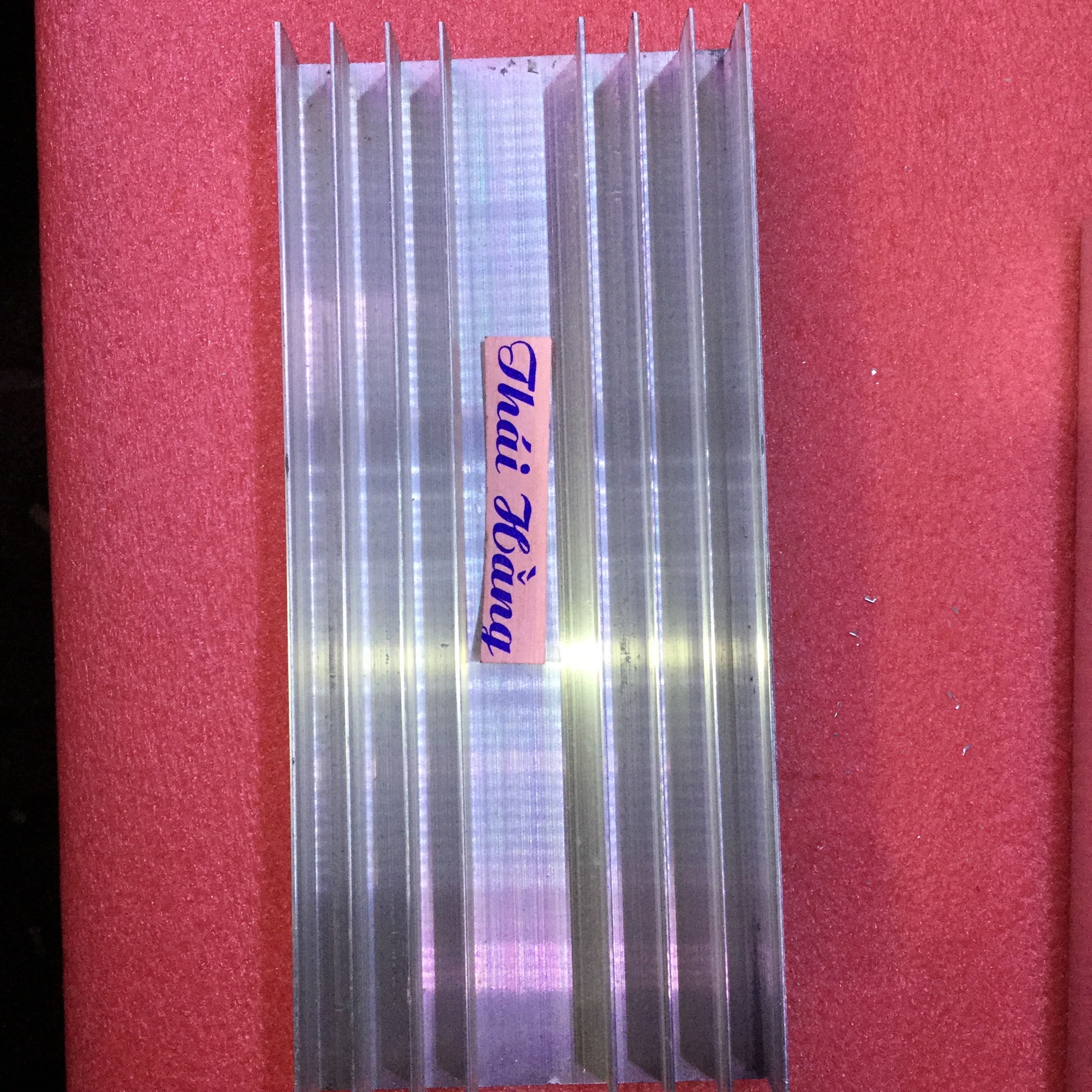 Tản nhiệt nhôm 20x8x2 cm-8 cánh (2 tấm )