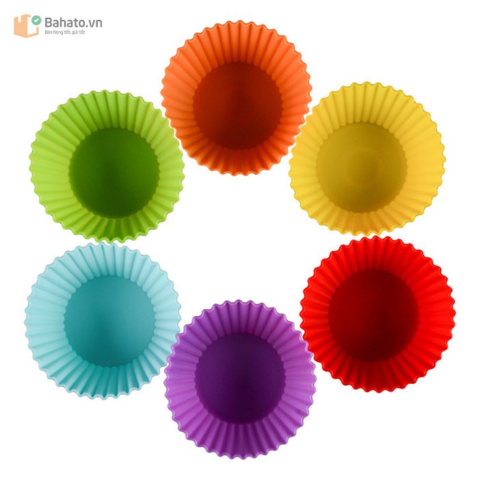 Khuôn silicon Muffin - Cupcake 7cm