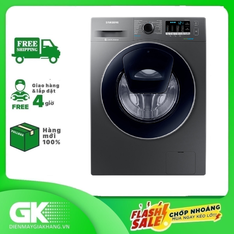 Máy giặt Samsung Addwash Inverter 9 kg WW90K54E0UX/SV chính hãng