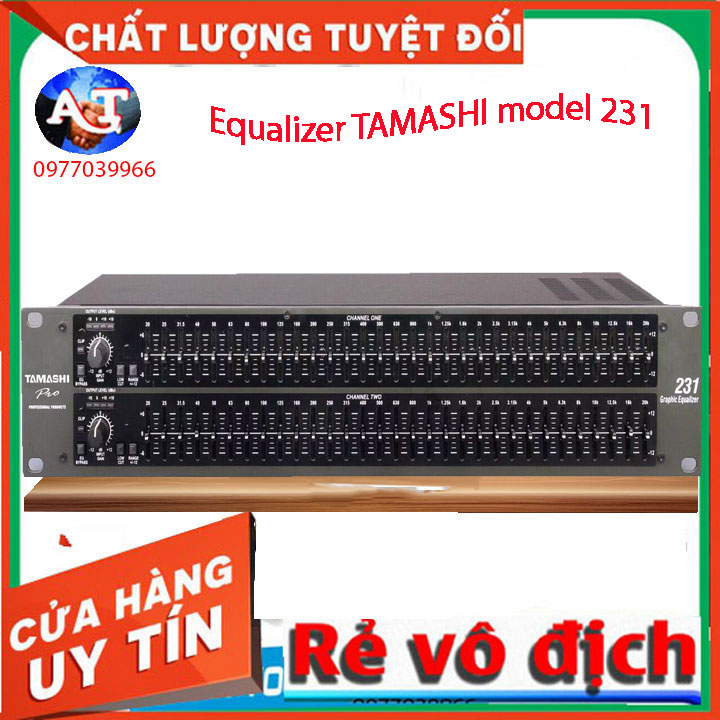 lọc xì equalizer cao cấp DBX 231 - TẶNG 2 dây CANON