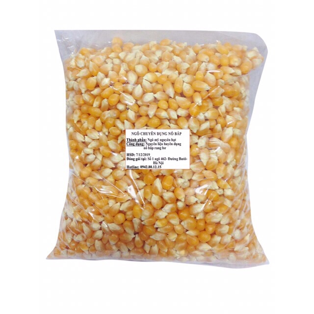 1Kg Ngô Mỹ Làm Bắp Rang Bơ Cho Bé