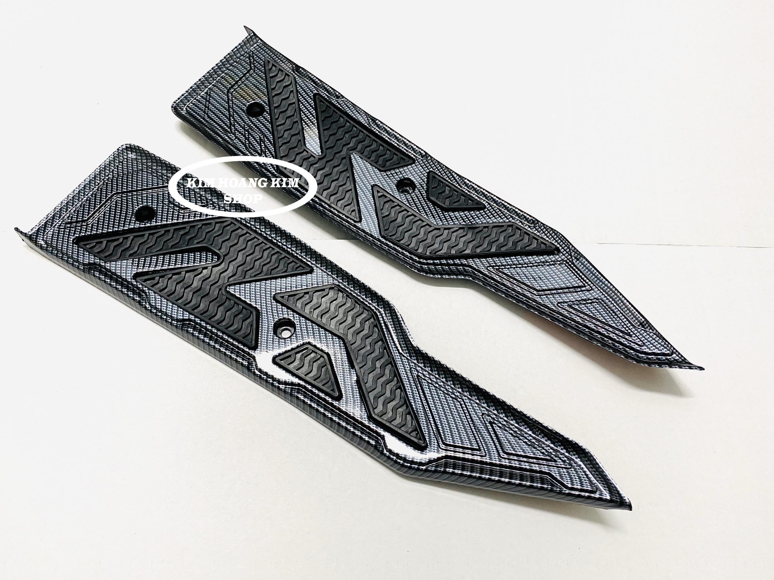 Thảm lót chân Nhựa Sơn Carbon gắn Airblade 2020