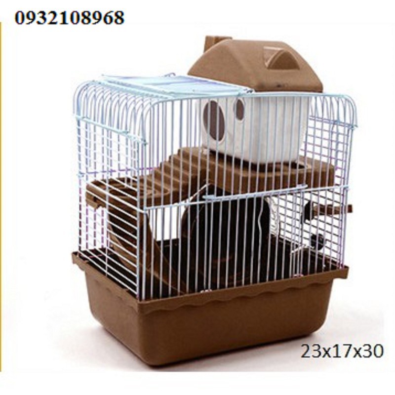 Lồng Nuôi Hamster 2 Tầng Size 28 X 21 X 30