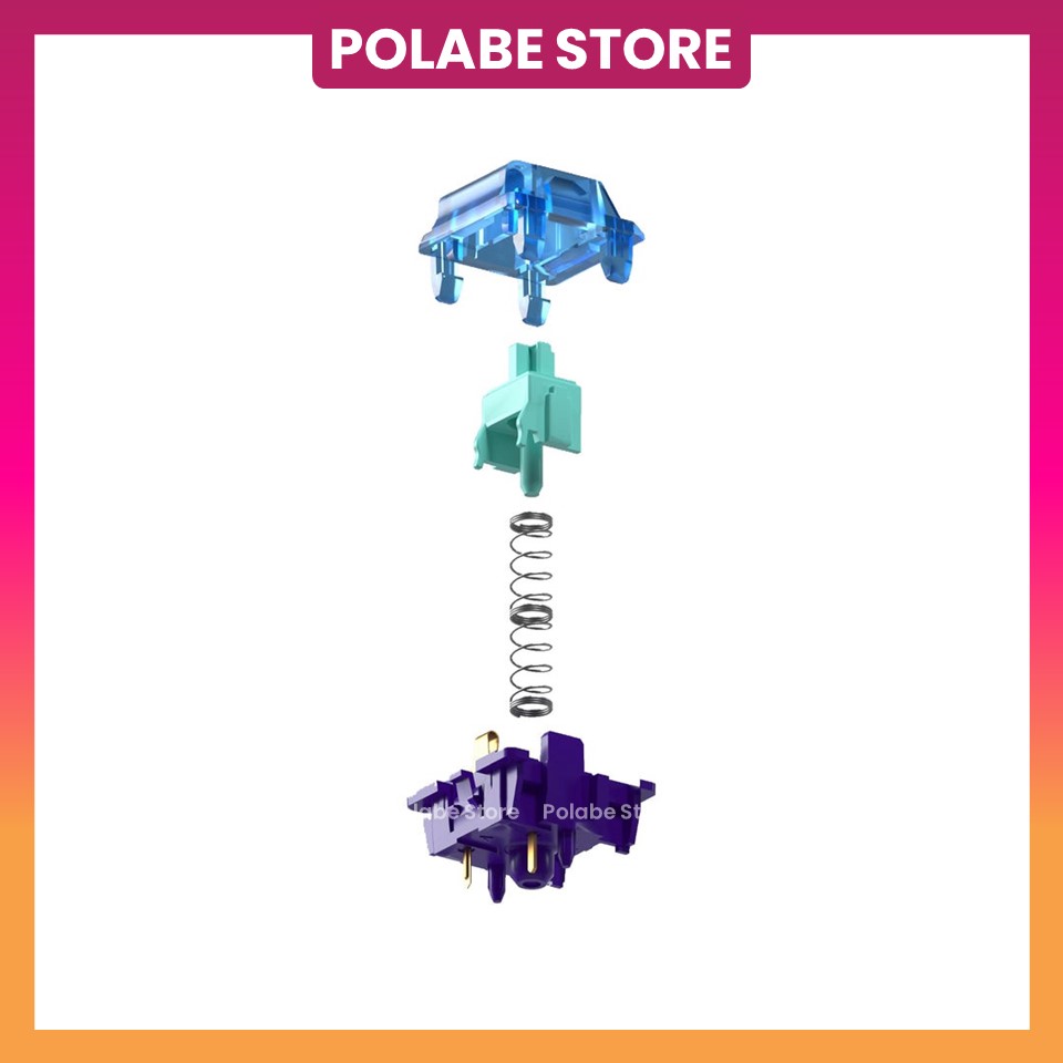 GATERON AZURE DRAGON V3 tactile switch công tắc bàn phím cơ Gateron switch - Polabe Store